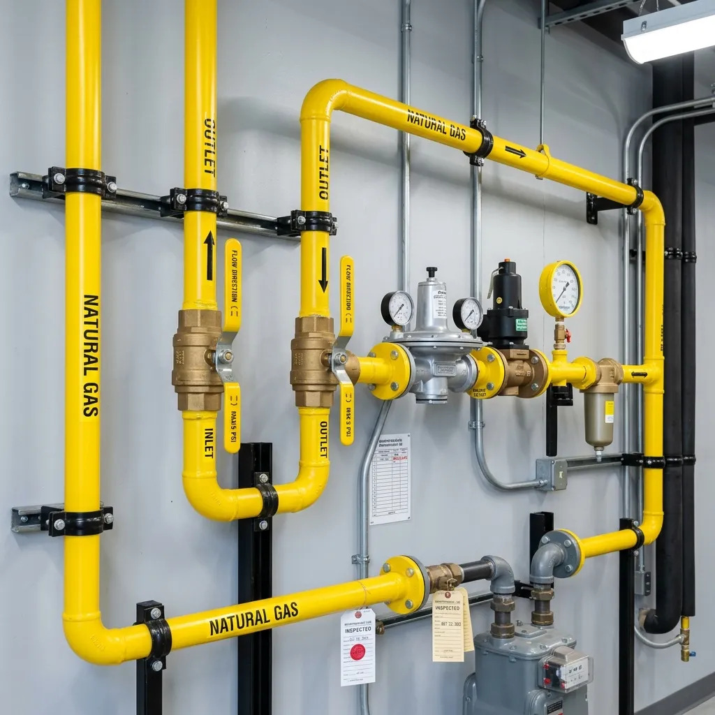 Gas Line Services Plumber in Ewing, IL